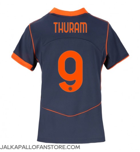 Inter Milan Marcus Thuram #9 Kolmaspaita Naisten 2025-26 Lyhythihainen Inter Milan Marcus Thuram #9 Kolmaspaita Naisten 2025-26 Lyhythihainen